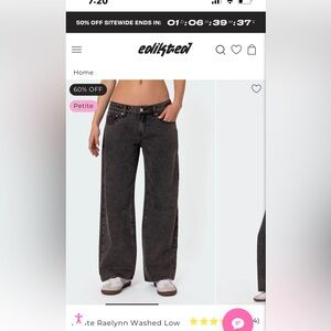 Petite Low rise jeans 🖤